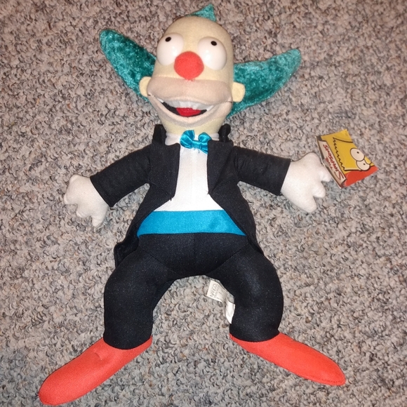 Simpsons Other - Krusty the Clown Simpsons Plush